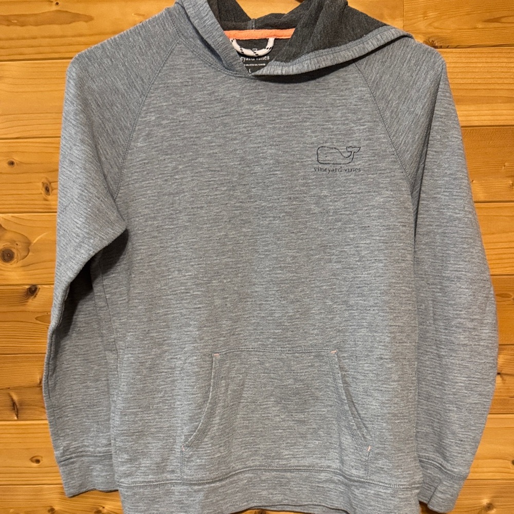 Vineyard Vines Heather Gray Biys Hoodie